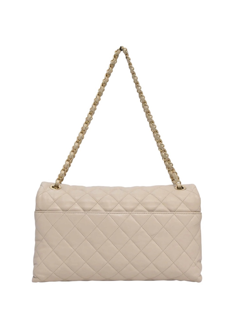 Chanel Soft Elegance Flap Bag Quilted Distressed Calfskin Medium - Picture 2 of 8